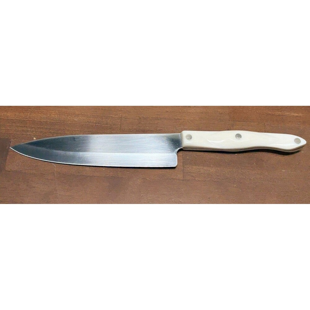 CUTCO 1728 Petite Chef Knife Pearl white handle